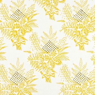 Christopher Farr Bouquet  Linen in Lemon