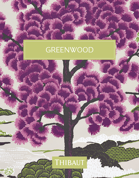 Thibaut Greenwood Wallpaper