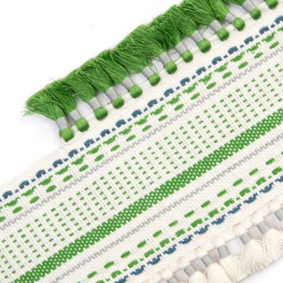 Christopher Pom Parade Border in Green