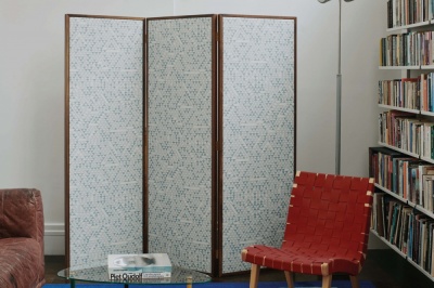 Annie Albers Camino Real Fabric in Indigo