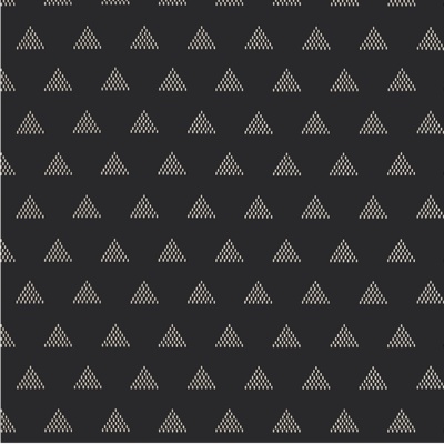Thibaut Ridge Wallpaper in Basalt Black