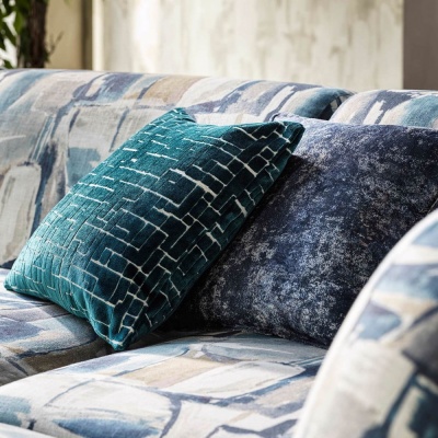 Clarke & Clarke Dipinto Velvet in Midnight