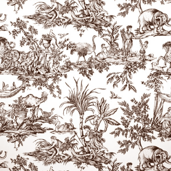 Anna French Antilles Toile Cotton in Brown