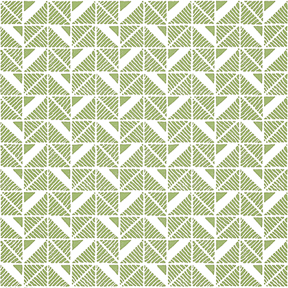 Anna French Bloomsbury Square Wallpaper in Green 