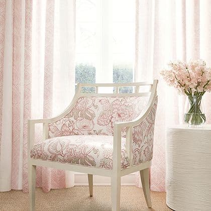 Anna French Clipperton Stripe Linen in Brown on Natural