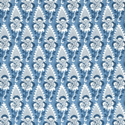 Anna French Cornwall Linen in Blue