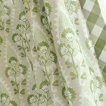 Anna French Cornwall Linen in Brown and Slate