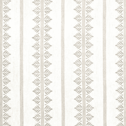 Anna French Fern Stripe Linen in Beige