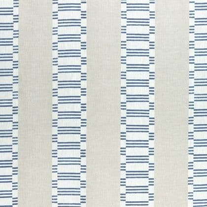 Anna French Japonic Stripe Linen in Navy
