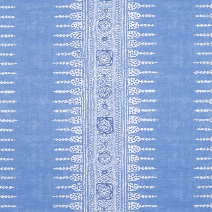 Anna French Javanese Stripe in Wedgewood Blue