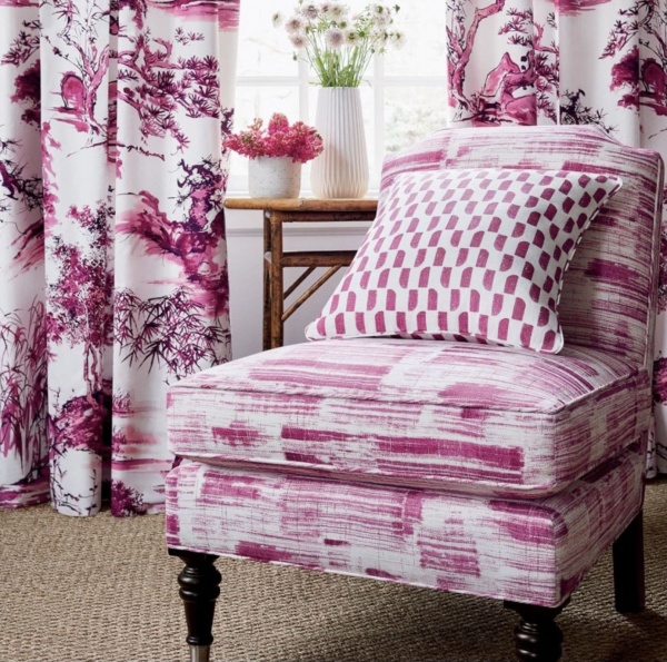 Anna French Kyoto Cotton in Fuchsia