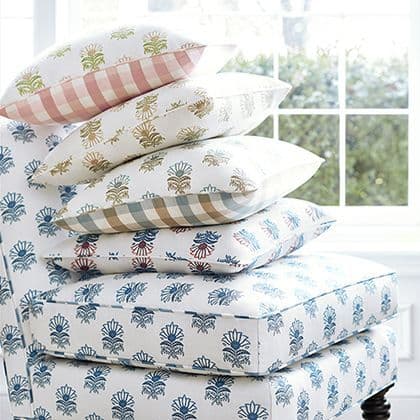 Anna French Milford Cotton in Blue