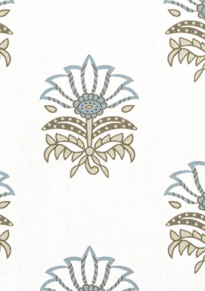 Anna French Milford Cotton in Spa Blue