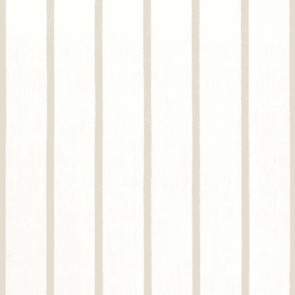 Anna French Sailing Stripe Linen in Beige and White