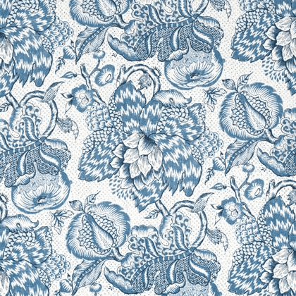 Anna French Westmont Linen in Blue