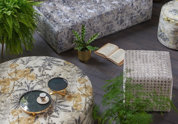 Clarke and Clarke Madagascar Fabric in Forest