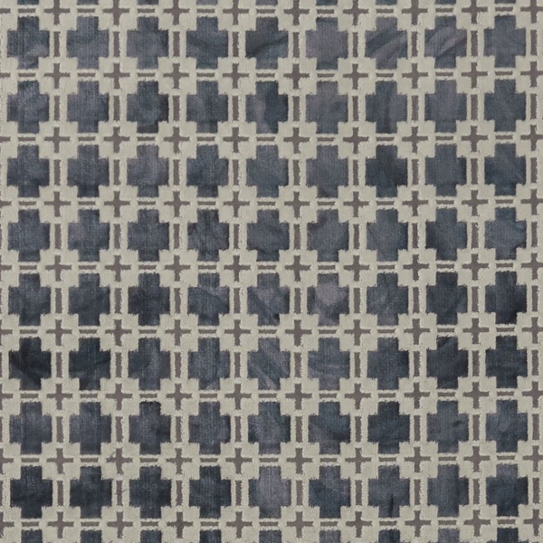 Clarke and Clarke Maui Fabric in Slate