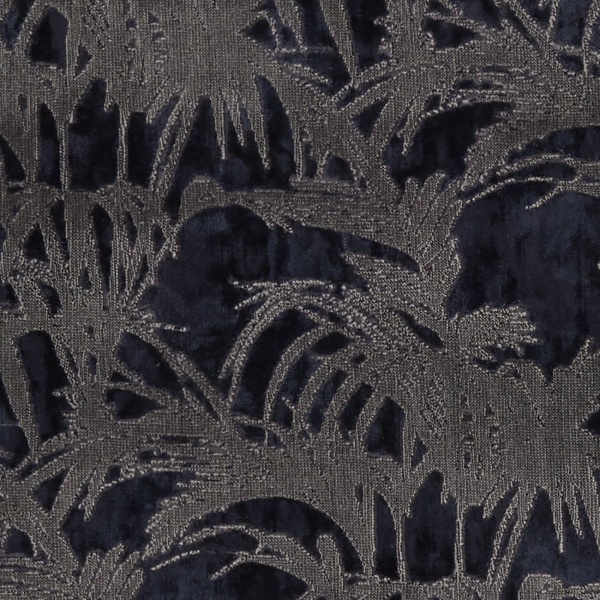 Clarke and Clarke Tropicale  Fabric in Midnight