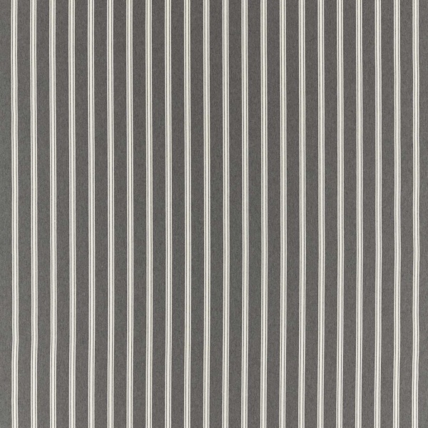 Clarke & Clarke Anderson Stripe in Charcoal