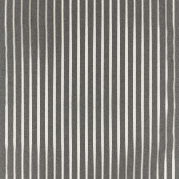 Clarke & Clarke Anderson Stripe in Charcoal