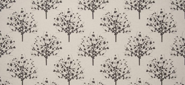 Clarke & Clarke Bowood in Nickel