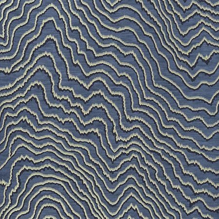 Clarke & Clarke Fiji Wallpaper in Indigo