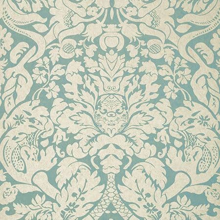 Clarke & Clarke Valentina Wallpaper in Mineral