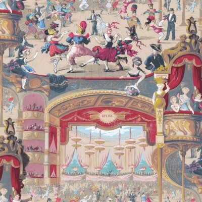 Cole & Son Cabaret Wallpaper 103/7026