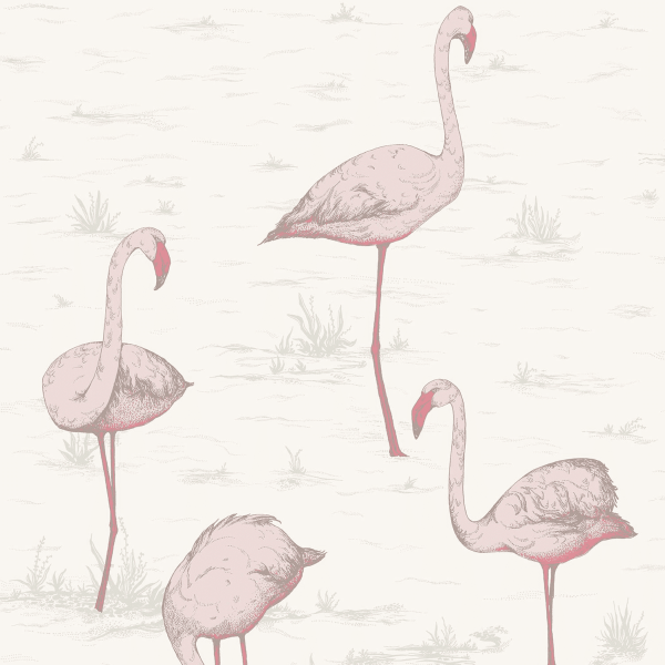 Cole & Son Flamingo Wallpaper 95/8045. 4 rolls.