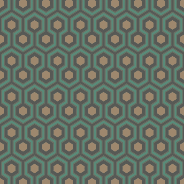 Cole & Son Hicks' Hexagon Wallpaper 95/3018