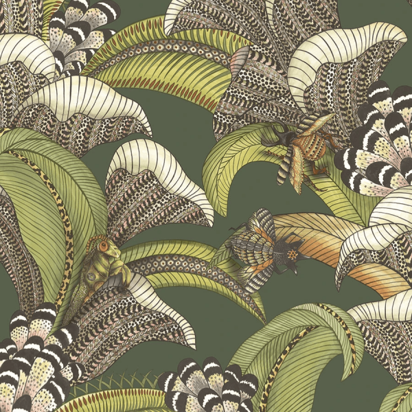 Cole & Son Hoopoe Leaves Wallpaper 119/1003