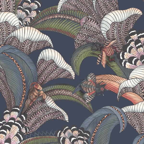 Cole & Son Hoopoe Leaves Wallpaper 119/1006