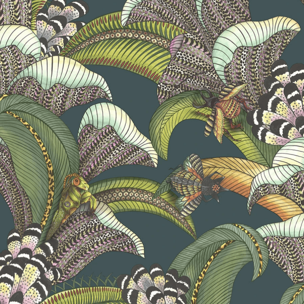 Cole & Son Hoopoe Leaves Wallpaper 119/1007