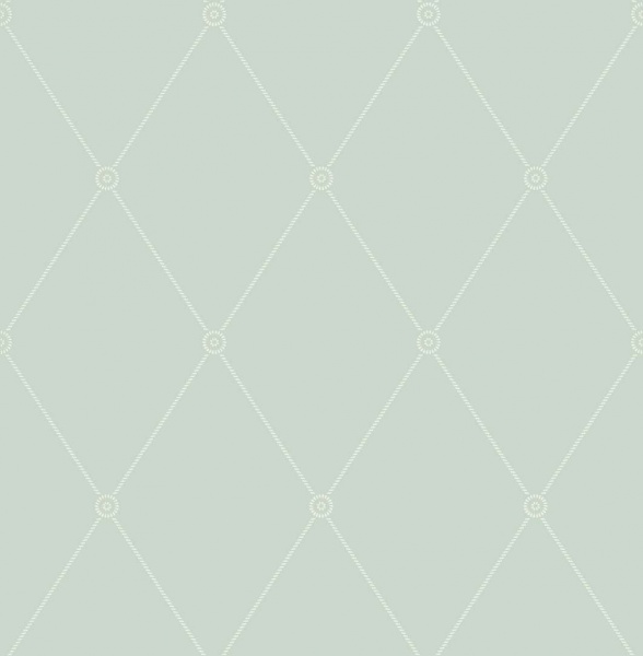 Cole & Son Large Georgian Rope Trellis Wallpaper 100/13066
