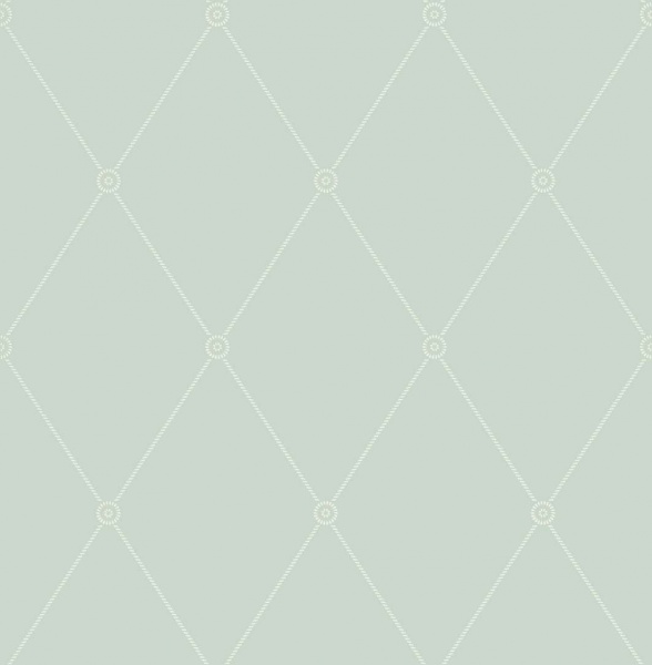 Cole & Son Large Georgian Rope Trellis Wallpaper 100/13066