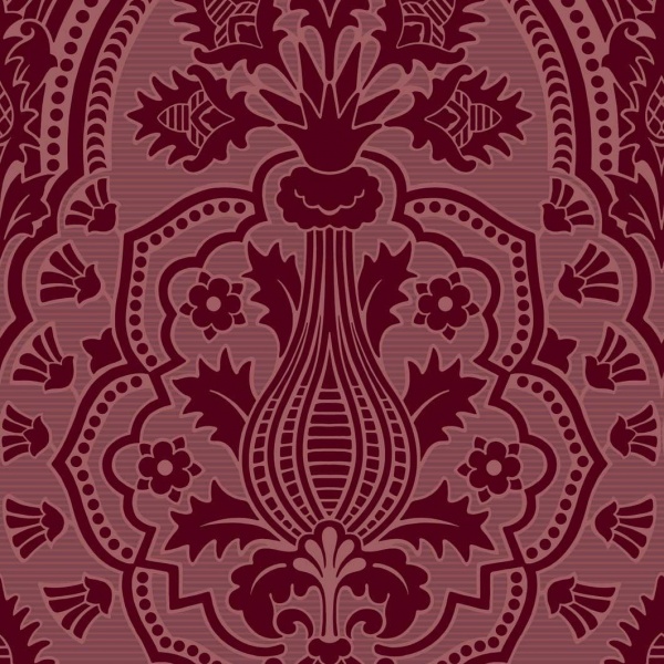 Cole & Son Pugin Palace Flock Wallpaper 116/9034