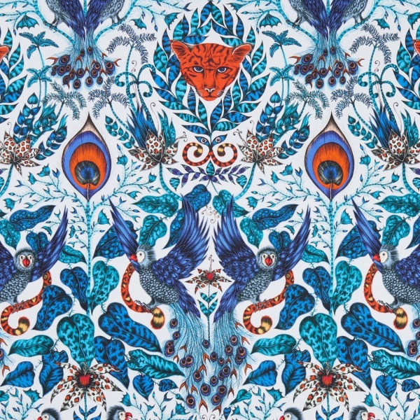 Emma Shipley Amazon Wallpaper in Blue