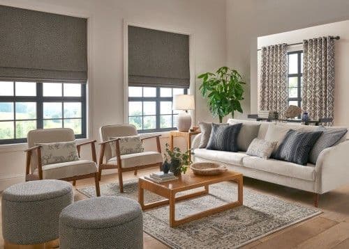 Iliv Marakech Fabric  in Anthracite