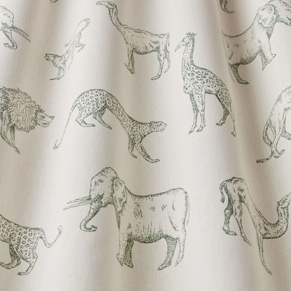 Iliv Prairie Animals Fabric  in Forest