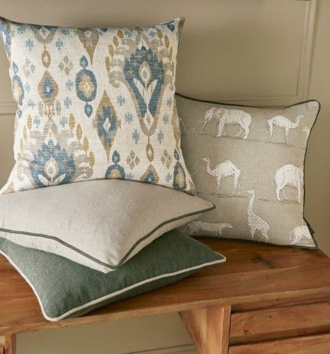 Iliv Prairie Animals Fabric  in Forest