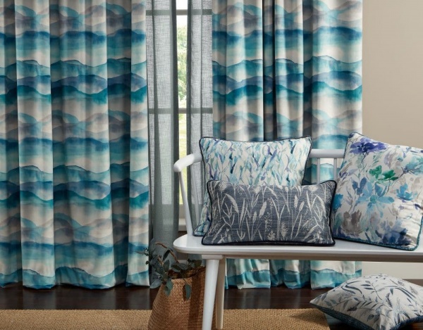 Iliv Sea Grasses Fabric in Dove