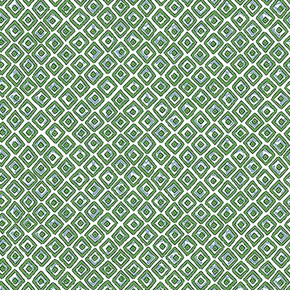 Indian Diamond Wallpaper in Green