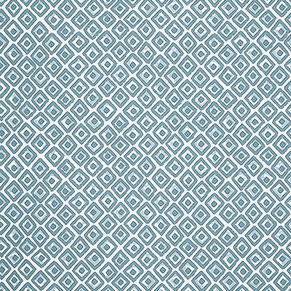 Indian Diamond Wallpaper in Spa Blue