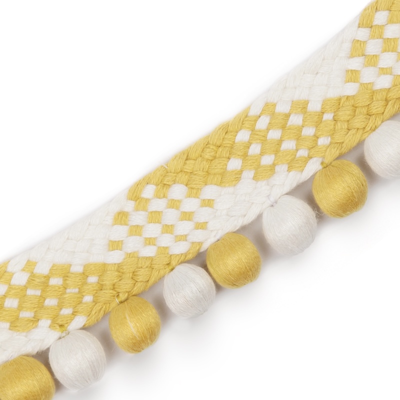 Christopher Farr Festoon Tape in Lemon