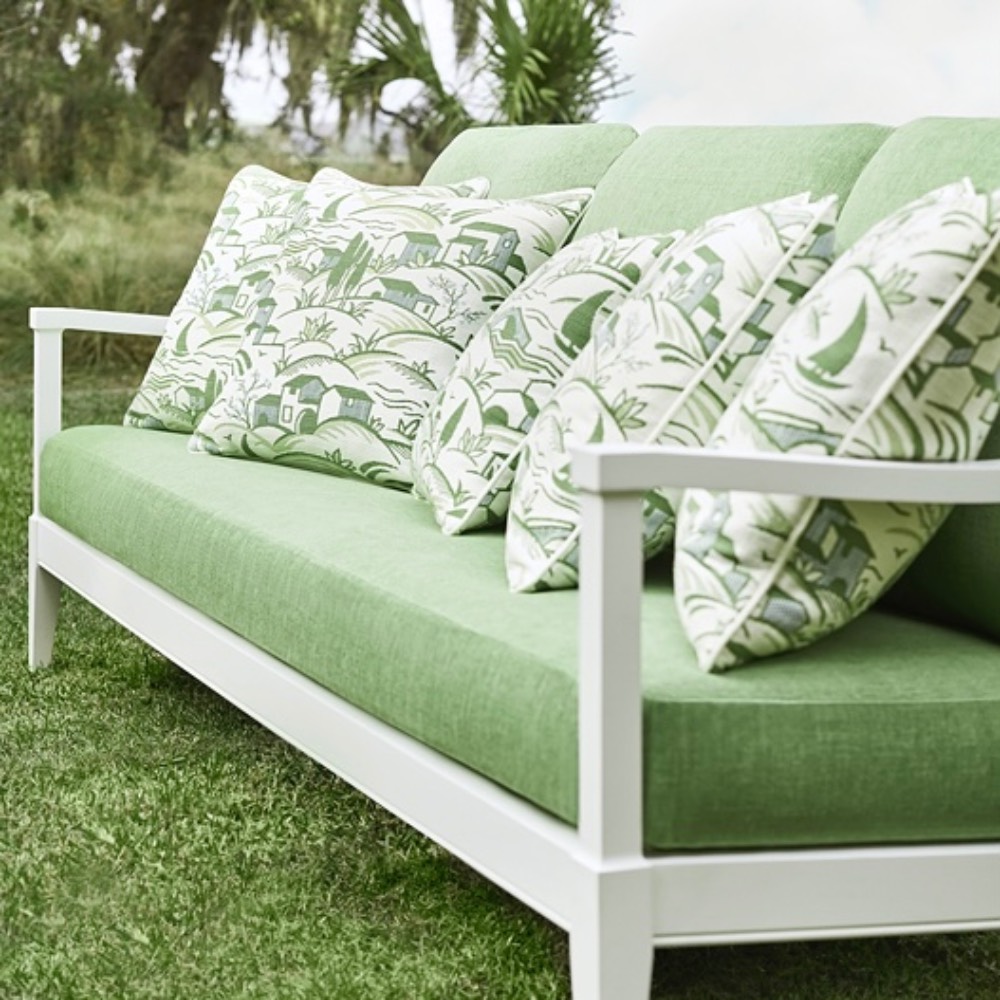 Thibaut Bristol Inside Out Performance Fabric in Kelly Green