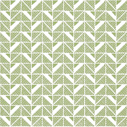 Anna French Bloomsbury Square Wallpaper in Green