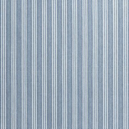 Anna French Reed Stripe Fabric in Navy