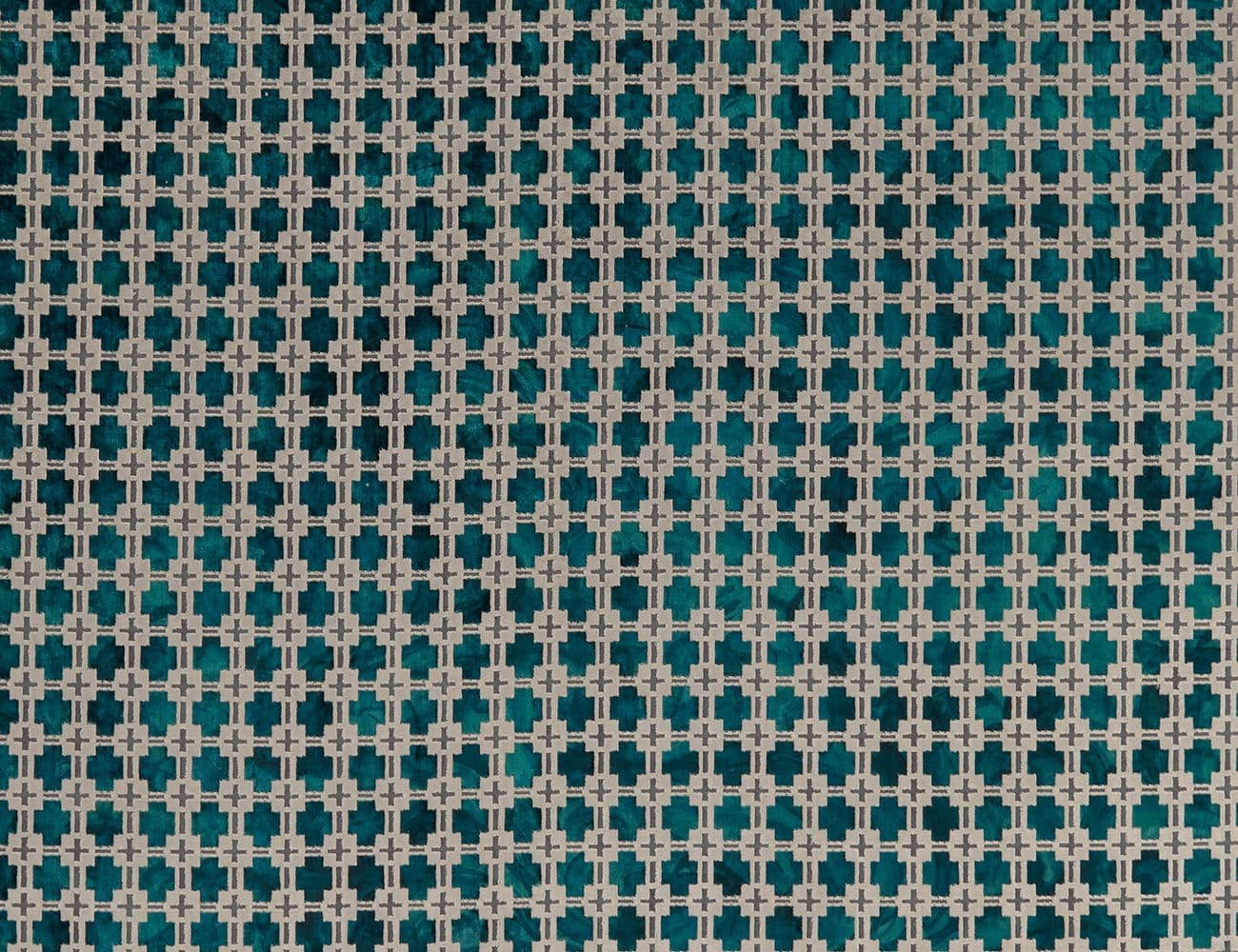 Clarke and Clarke Maui Fabric in Midnight