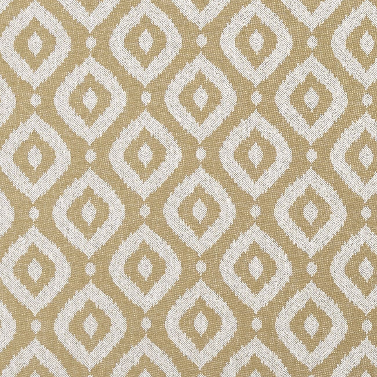 Clarke and Clarke Soraya Fabric in Ochre