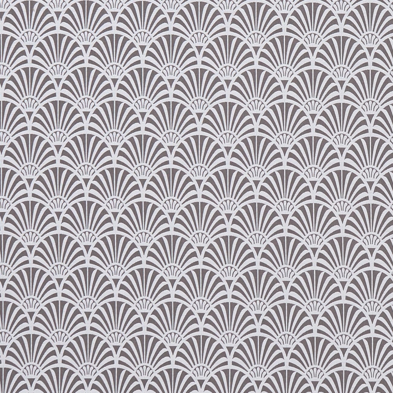 Clarke and Clarke  Zellige Fabric in Charcoal